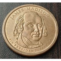 США 1 доллар, 2007    Р    Президент США - Джеймс Мэдисон    ( 1-14-5 )