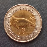 Португалия 100 эскудо 1997г. Лиссабон Экспо 1998