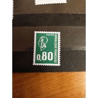 1976 Франция Марианна флюорисцентная бумага чистая клей MNH (2-6)