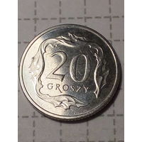 20 грошей Польша 2024 год
