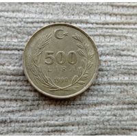 Werty71 Турция 500 лир 1990