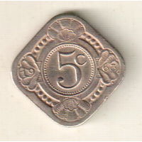 Нидерландские Антильские острова 5 цент 1963