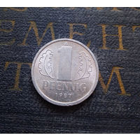 1 пфенниг 1987 (A) Германия ГДР #05 XF