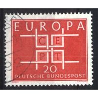 ГЕРМАНИЯ, ФРГ - 1963 [Mi. 407]  Гашеная (DE04)