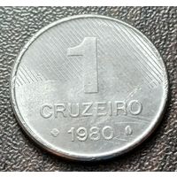 Бразилия 1 крузейро, 1980    ( 1-8-2 )
