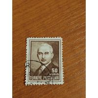 1946 Турция Исмет Иненю 2-й президент концовка (2-1)