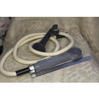 Ретро душ СССР с пластикой лейкой шлангом и держателем