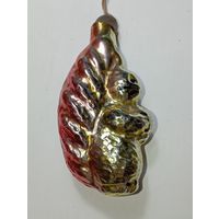 Ёлочная игрушка - Белочка  , СССР