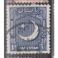 Герб звезда и полумесяц Пакистан 1949 год  лот 6