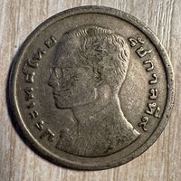 Монета 1 бат Таиланд 1977 год. Король Рама IX. С рубля без МЦ.