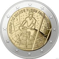2 евро 2023 Франция Чемпионат мира по регби UNC из ролла