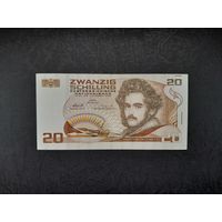 20 шиллингов 1986  года. Австрия. xF. Распродажа