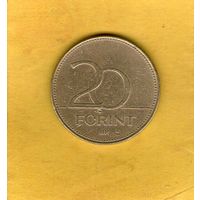 Венгрия 20 форинтов 1993г.