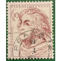 Чехословакия 1955. Адам Мицкевич 1798-1855