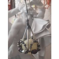 Игрушка ёлочная Парашют, стеклярус. СССР