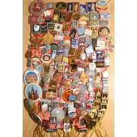 БОЛЬШОЙ ЛОТ ЗНАЧКОВ РАЗНЫЕ