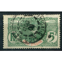 Французские колонии - Кот д Ивуар - 1906/07г. - Луи Федерб, генерал, 5 с - 1 марка - гашёная [Mi 24]. #4-W1-109-A-1