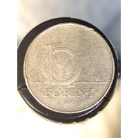 Венгрия 10 форинтов 1993