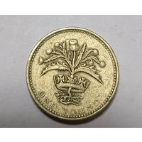 1 фунт. Великобритания. 1989 год