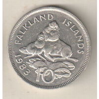 Фолклендские острова 10 пенс 1983