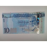 Ливия 10 UNC c рубля