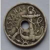 Испания 50 сентимо 1949 г. Цена за 1 шт.