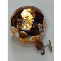 Ёлочная игрушка шар , СССР .