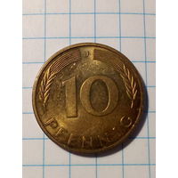 10 пфеннигов Германия 1985 J