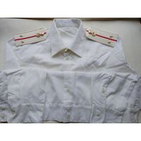 Рубашка парадная лейтенанта трубопроводных частей ВС СССР. размер 39-3