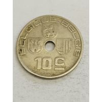 Бельгия 10 сентим 1938
