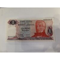 Бона 1 песо Аргентина
