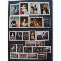 Продажа коллекции с 1 рубля! Культура и искусство на почтовых марках мира.