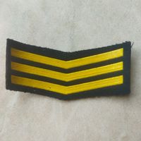 Нарукавный знак сверхсрочной службы на парадный китель ВС СССР. Три года