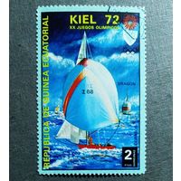 Марка Экваториальная Гвинея 1972 год Олимпийские игры