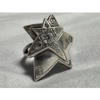 Кольцо серебряное 925 пробы. 8