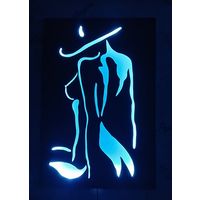 Настенное панно с RGB подсветкой