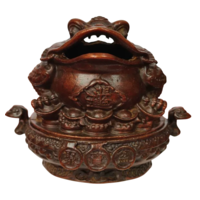 Статуэтка Шкатулочка Жаба Медный сплав