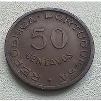 Ангола 50 сентаво, 1961  6-11-15