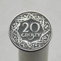 Польша 20 грошей 1923 немецкая окупация