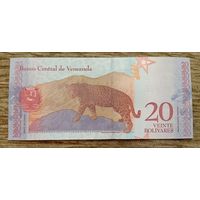 Werty71 Венесуэла 20 боливаров 2018 UNC банкнота