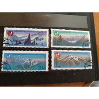 1987 СССР Заг 5737 - 5740 флора гашеная полная серия MNH** (сф-4)