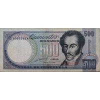 Венесуэла 500 Боливар 1990 F  253