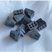 Клемма-зажим Navigator 6х(0,75-2,5мм) КПМ-6 (10 штук!) с 1 рубля