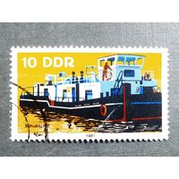 Марка ГДР 1981 год Корабль