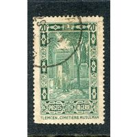 Французский Алжир. Мусульманское кладбище в городе Тлемсен. 20с