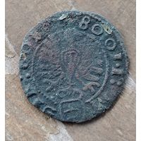 Грош 1608г. Фальшак