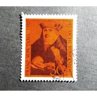 Марка Германия 1967 год Франц фон Таксис