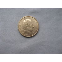 Монако 50 сантимов 1962 год Ренье III