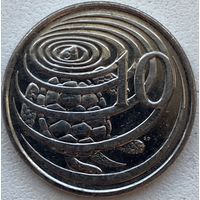 Каймановы острова 10 центов 2008 г.
