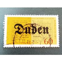 Марка германия 1980 год 100 лет первому орфографическому словарю